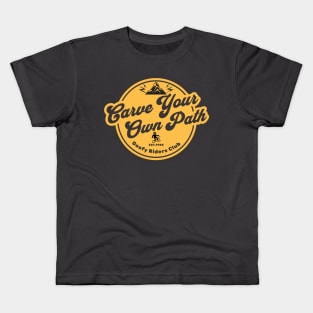 Carve Your Own Path Kids T-Shirt